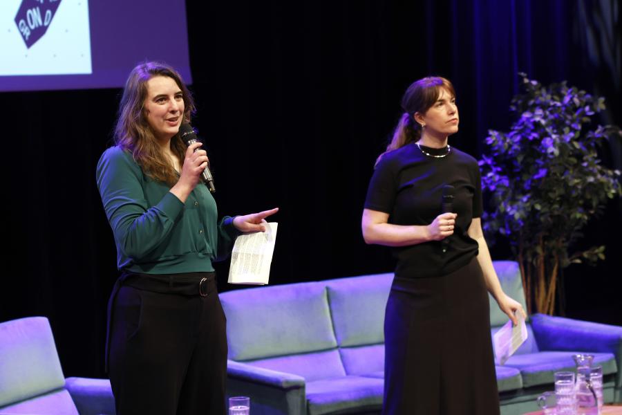 Lisa Wiegel en Mirthe Berentsen - © Sofie Knijff