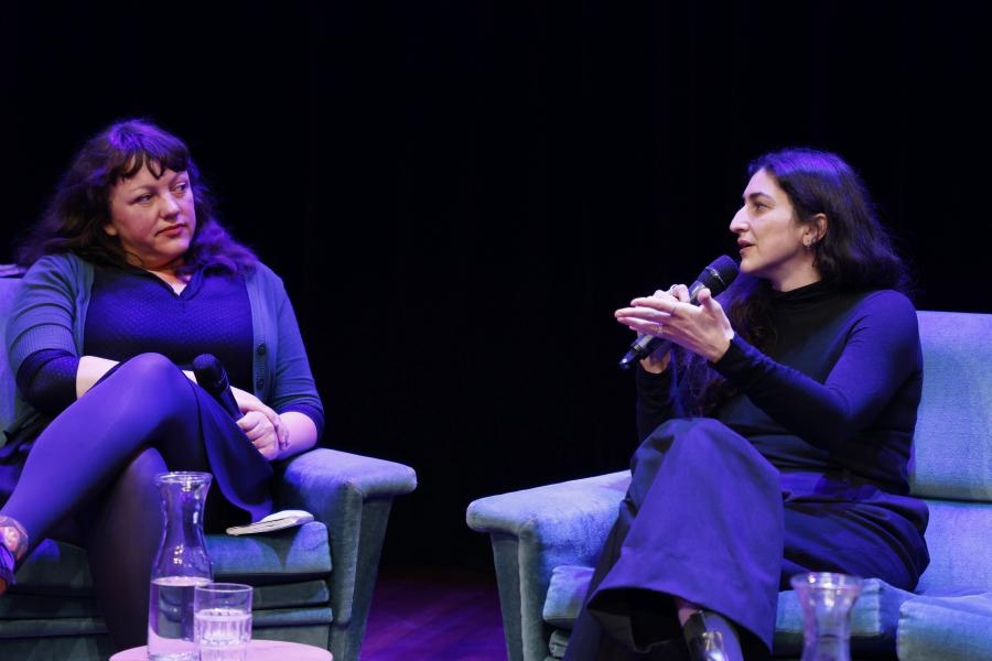 Joke de Wolf en Sachli Gholamalizad - © Sofie Knijff